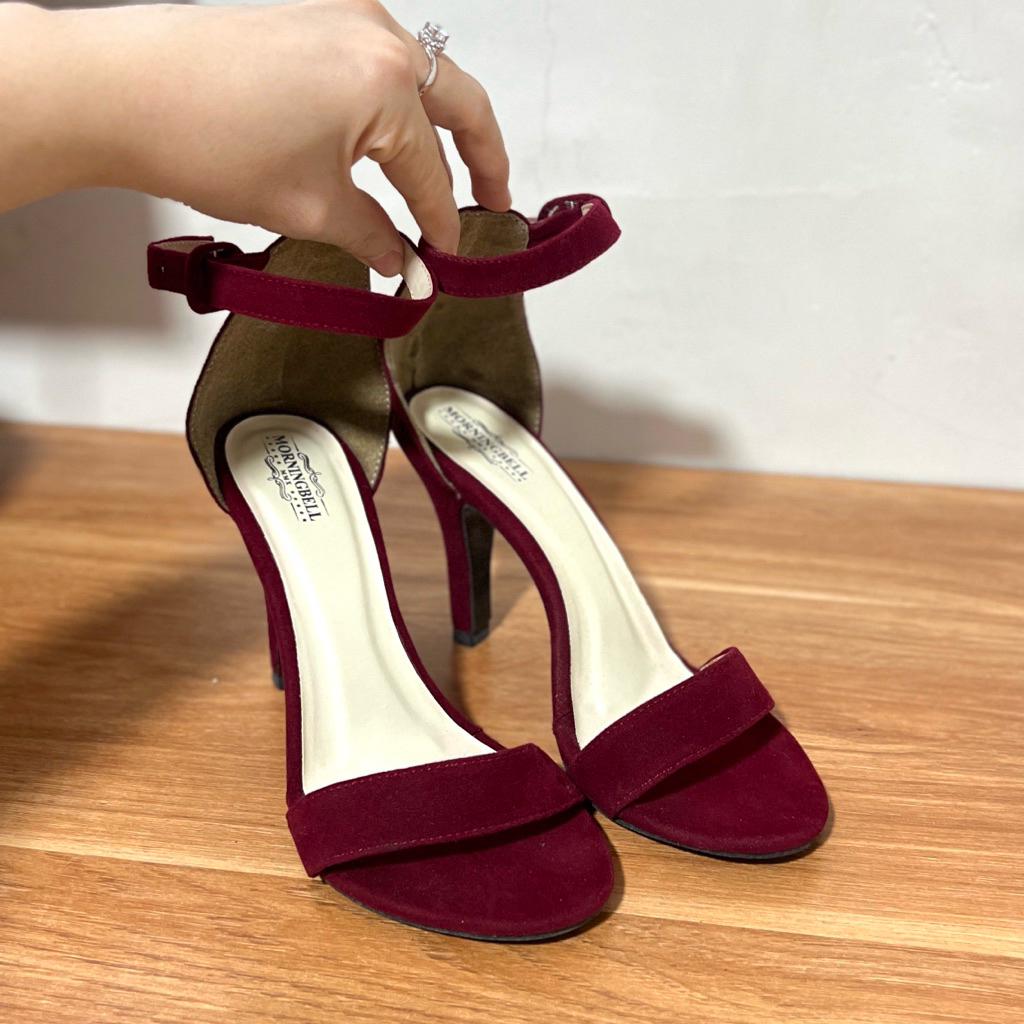 HIGH HEELS STRAP SUEDE MORNINGBELL