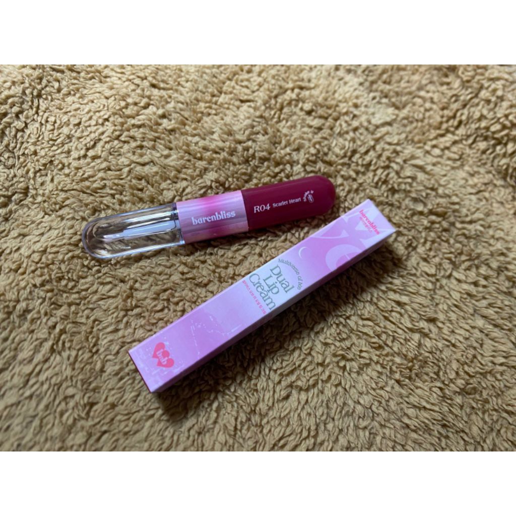 PRELOVED LIP 2 IN 1 BARENBLISS SCARLET HEART