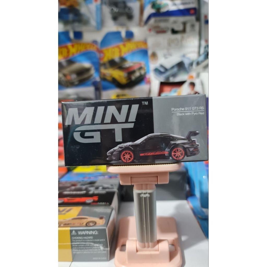 mini gt(sealed)porsche 911GT3 rs black
