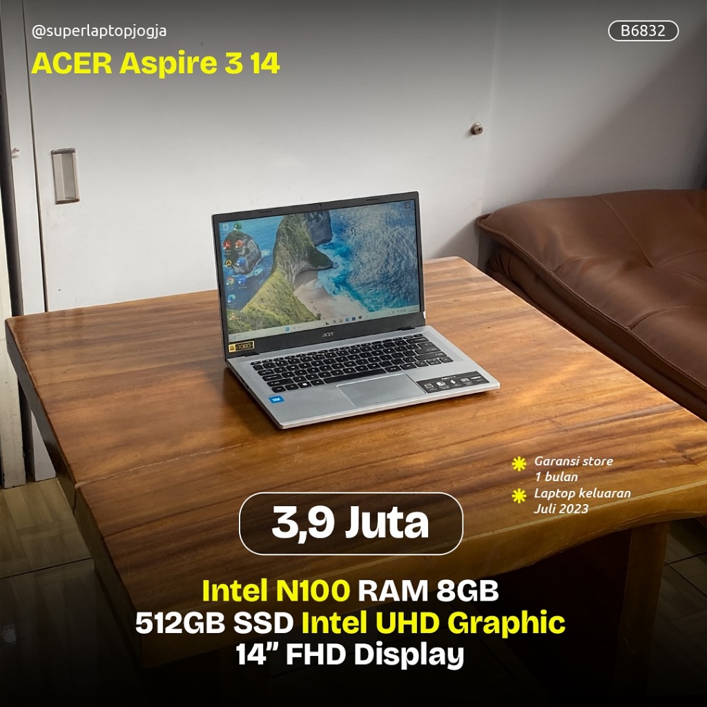 Acer Aspire 3 14 B6832