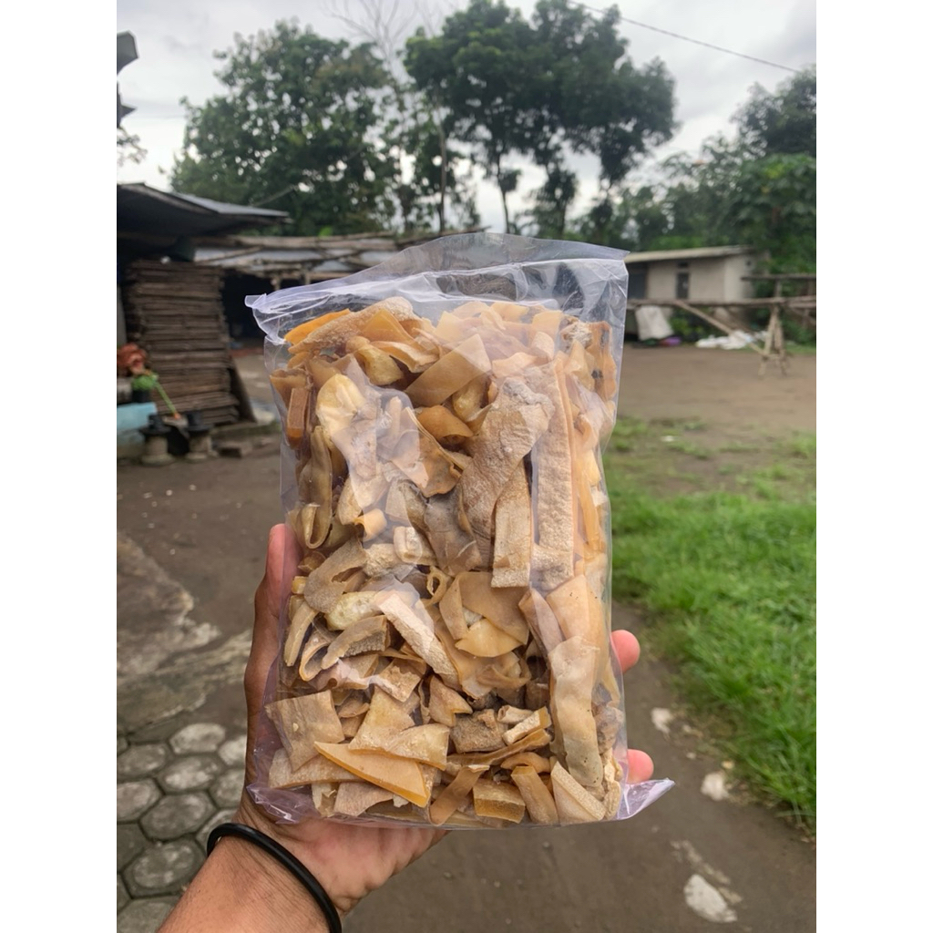 Pritilan Krupuk rambak kulit sapi impor 500gram