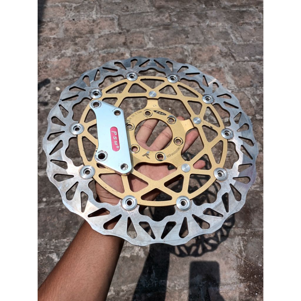 Disc PSM turtle floating pnp Tiger lubang cakram 6 uk 3.20mm kondisi 95% baik,piringan, psm, tiger