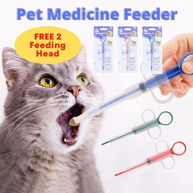 PILL MEDICINE FEEDER ALAT PELONTAR OBAT ANJING KUCING PIPET SPETAN / PILL FEEDER KUCING OTOMATIS