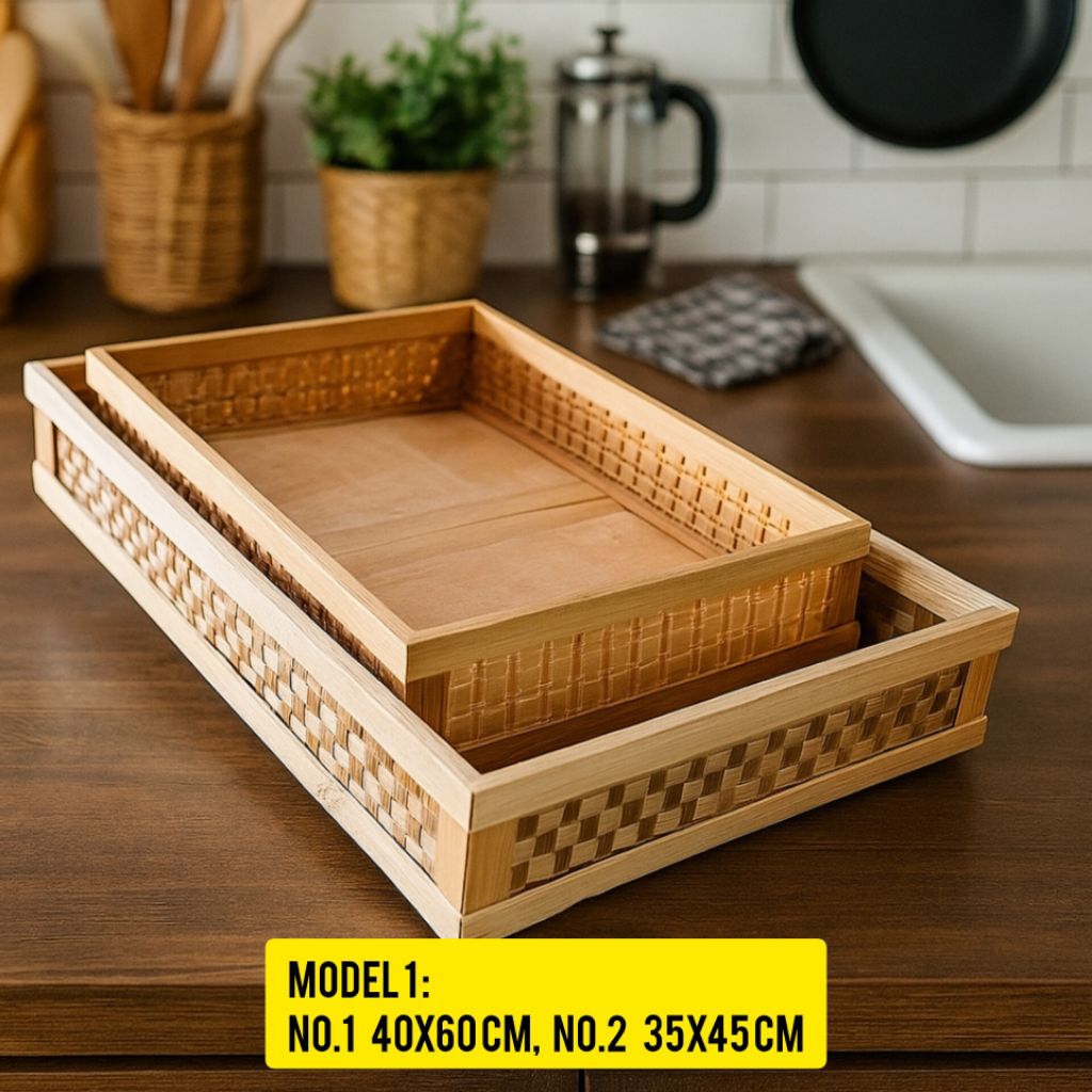 box tumpeng bambu - box bambu - ecer kotak tumpeng