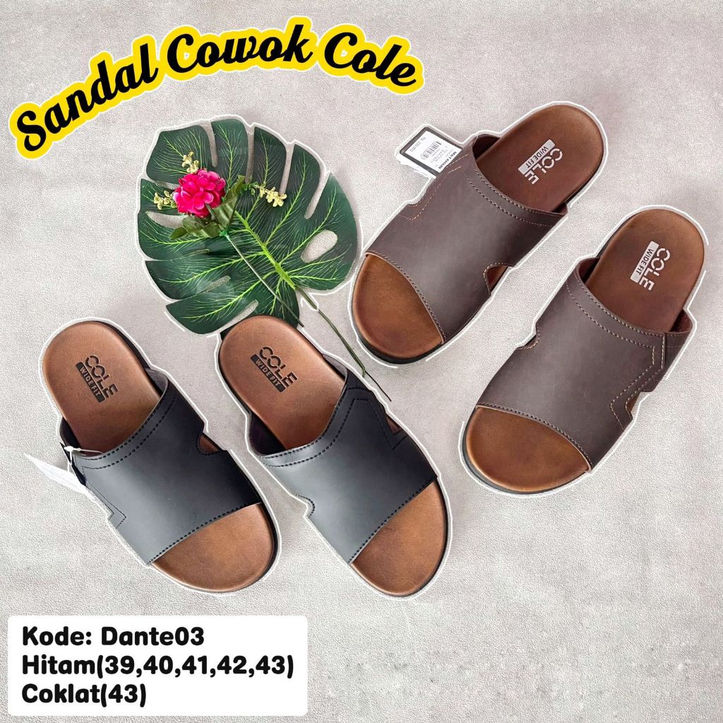 SANDAL SELOP COWOK REMAJA DEWASA COL*
