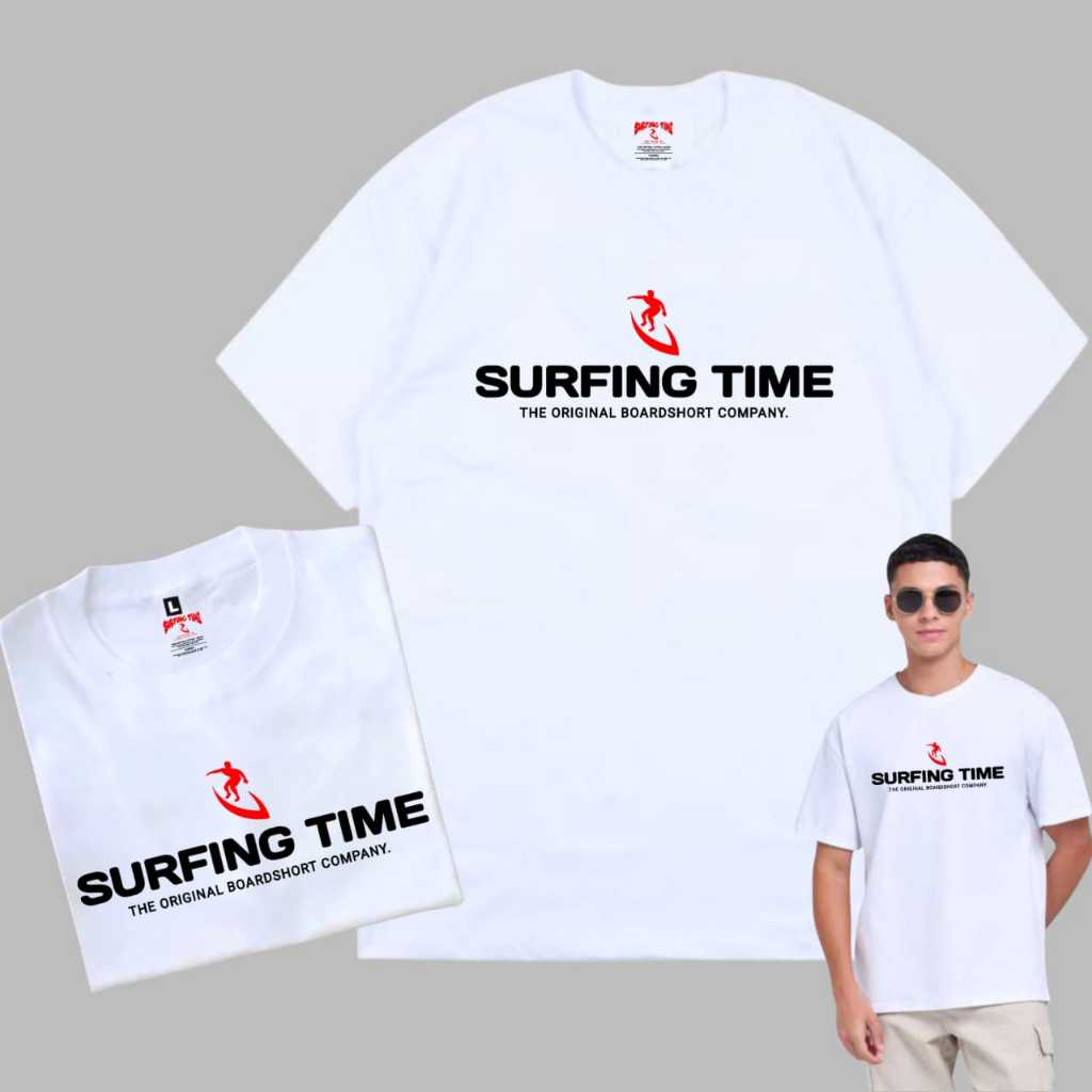 Kaos Unisex Skate Surfing Cotton Combed 24s Kualitas Premium | Kaos Surfing Premium | Kaos Surfing P