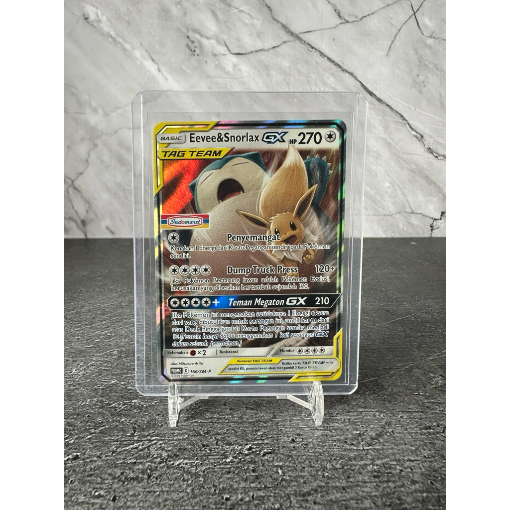 Claimsale Eevee & Snorlax GX Promo Maulana Ashari