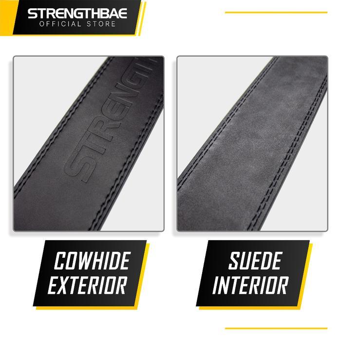 Single Prong Belt STRENGTHBAE Sabuk Powerlifting 13mm Gym Lifting Belt Fitness