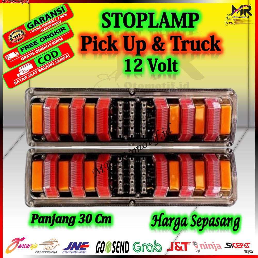 Lampu Rem Belakang Stop Lamp LED Model Terbaru Truk Canter Hino Pickup Pikup L300 New Carry Granmax 