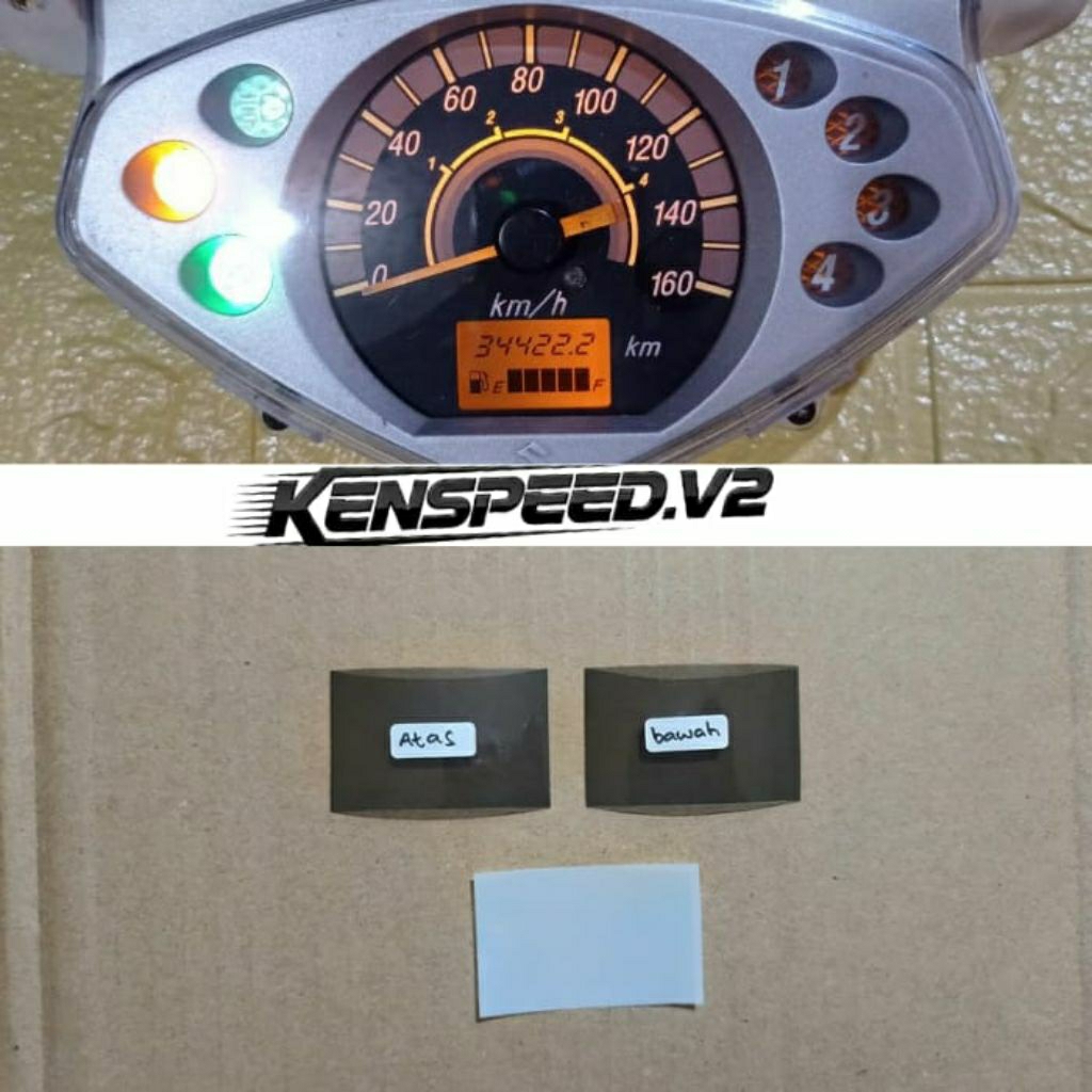 polaris polarizer polariser LCD speedometer suzuki shogun 125 shogun sp 125 suzuki arashi set atas b