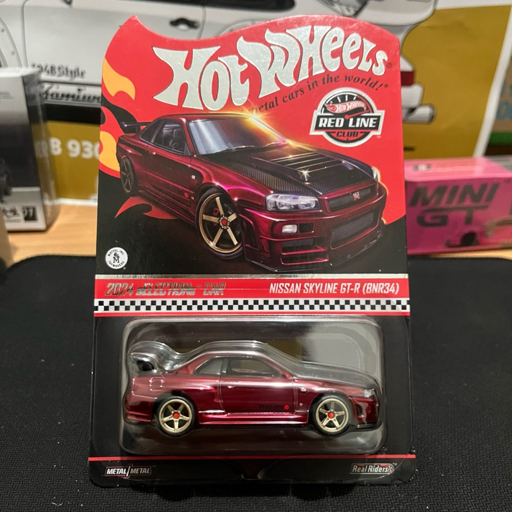 Hot Wheels RLC Nissan Skyline GTR Red Merah