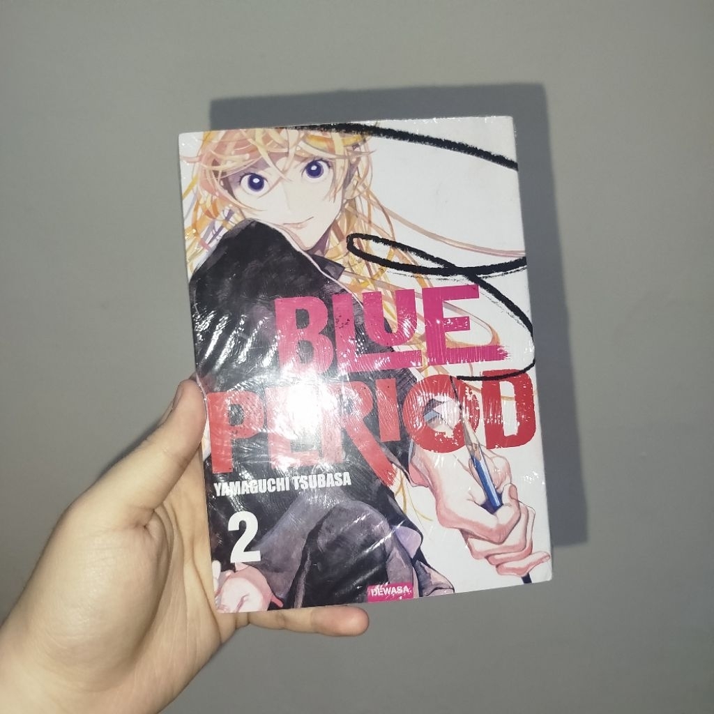 Komik Blue Period vol 2 segel