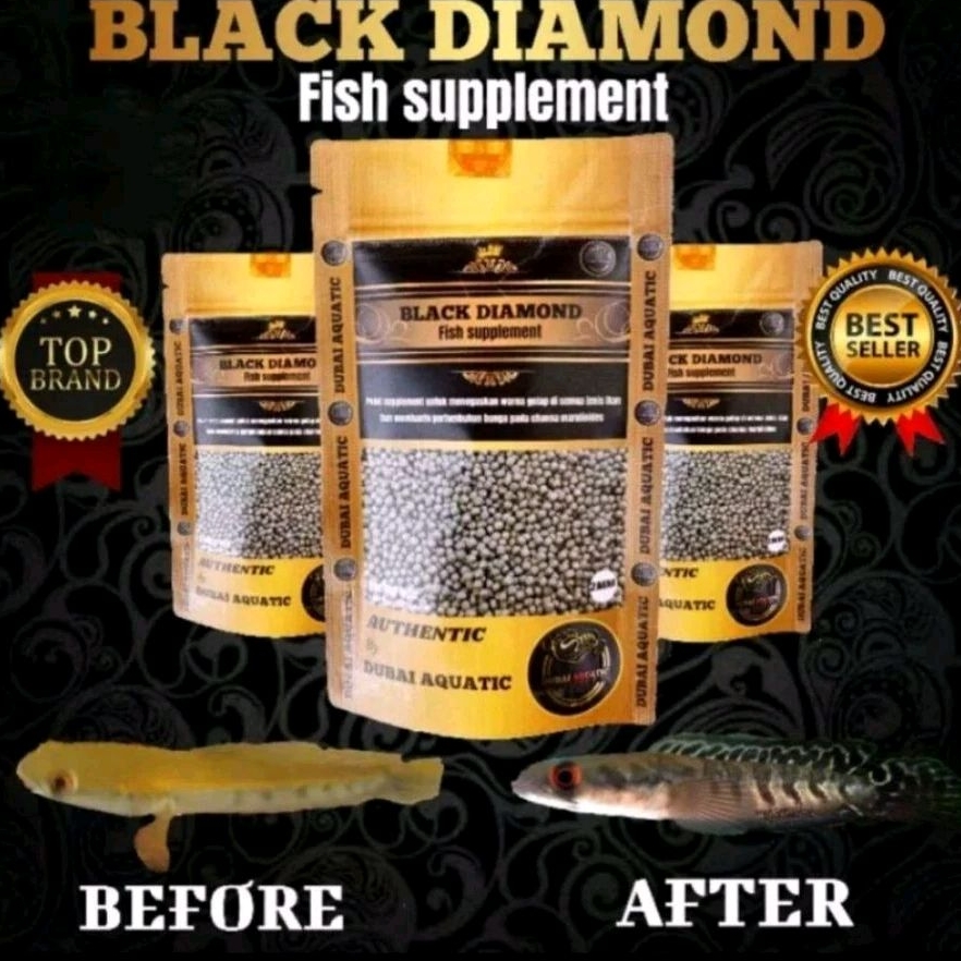 Pelet Black Diamond Mempertegas Bar Menaikan Bunga Pada Maru by Dubai Aquatic