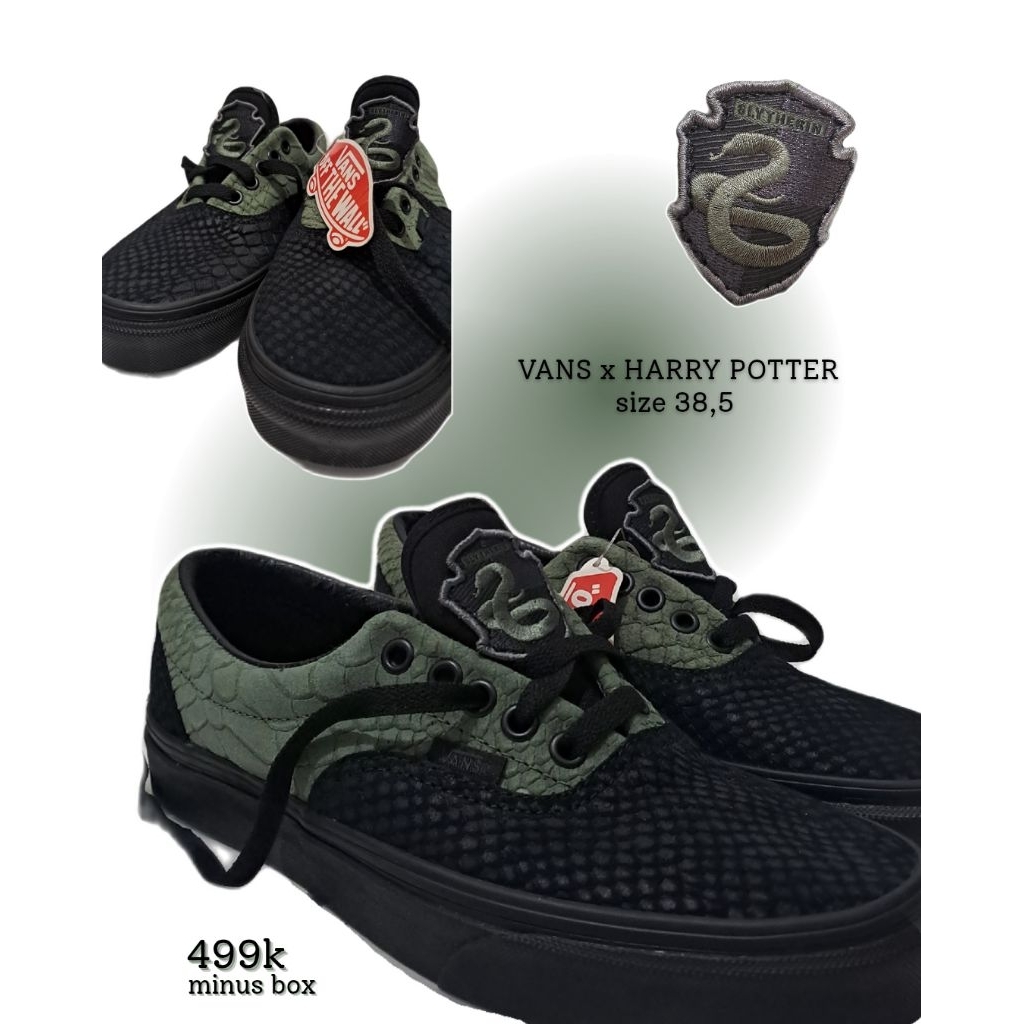 PRELOVED Vans x Harry Potter Slytherin ORIGINAL