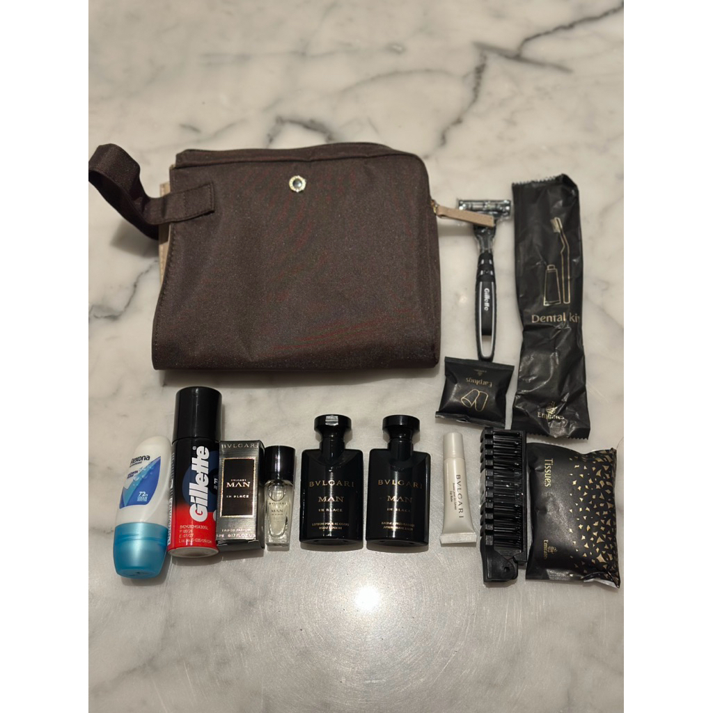 BVLGARI TRAVEL KITS EMIRATES