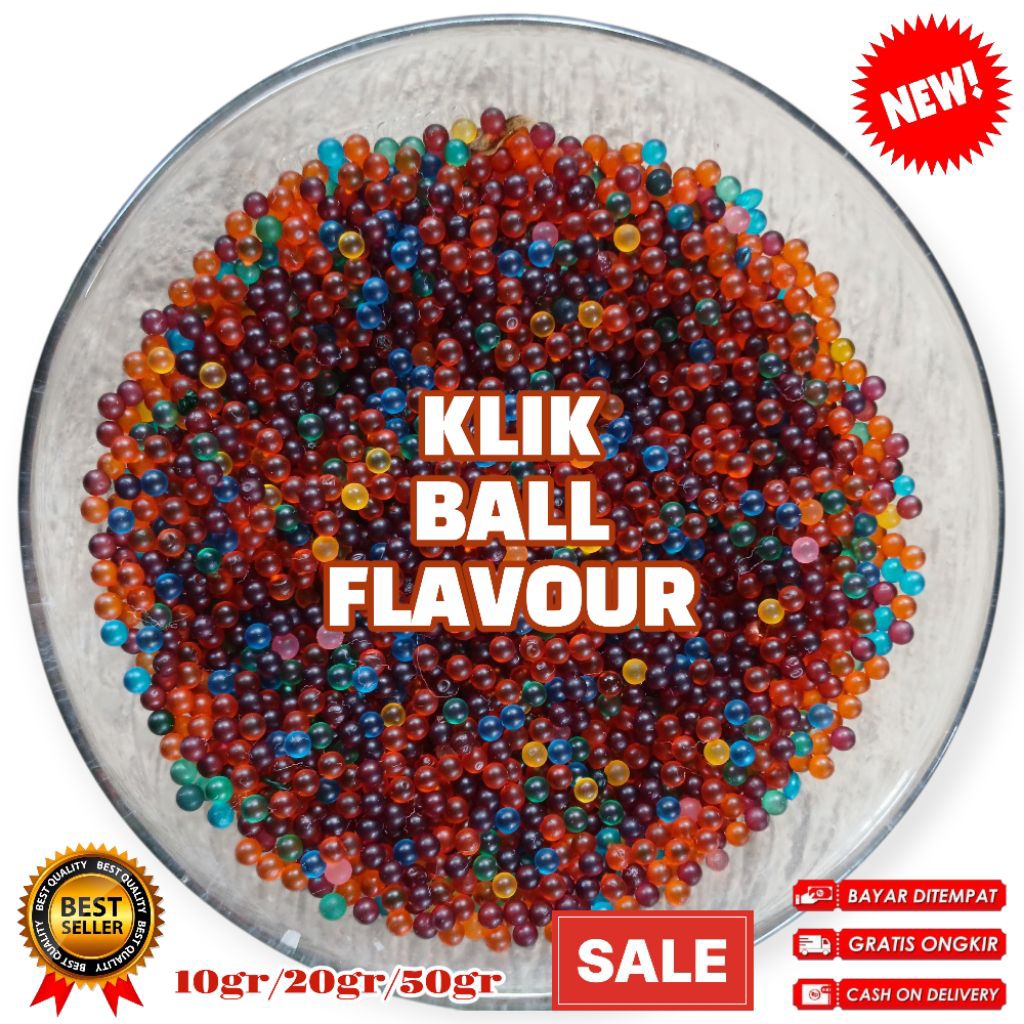 Klik Ball Flavour – Butiran Pengharum Serbaguna | Aksesoris Aroma | Aromatherapy Beads