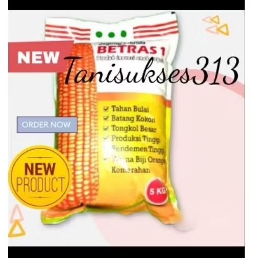 Benih jagung Betras 1 kemasan 5kg benih jagung betras 1 kemasan 5kg