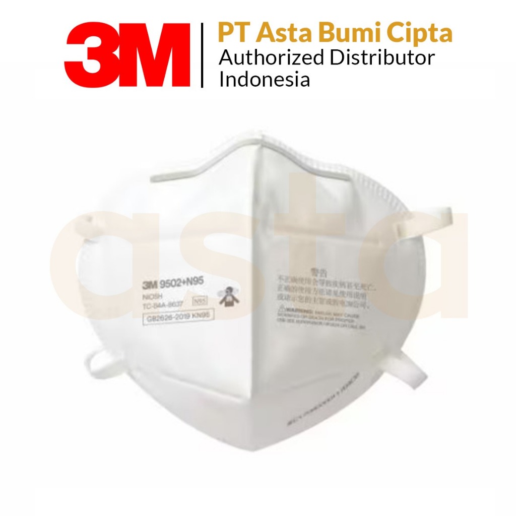 3M Particulate Respirator 9502+, N95