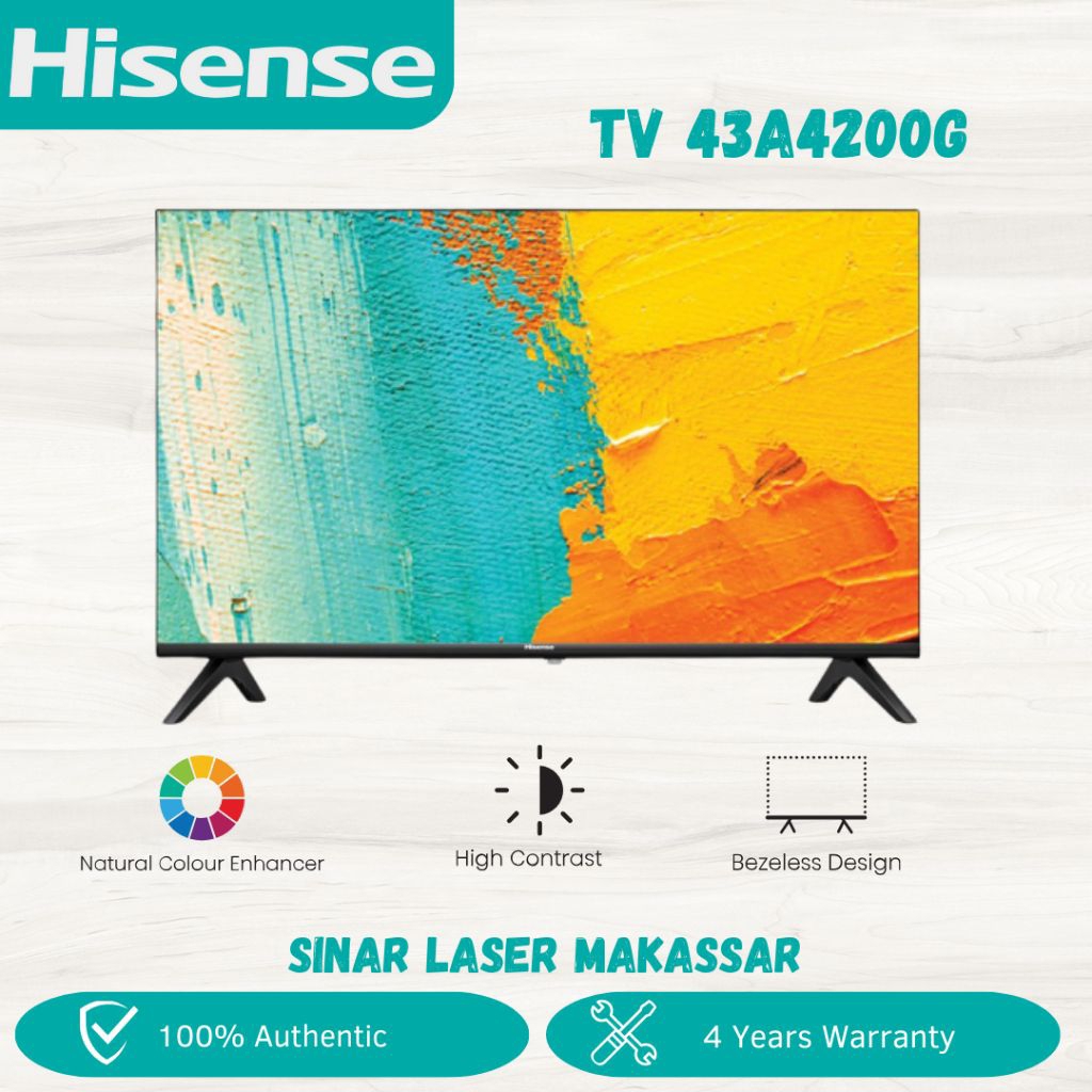 TV LED HISENSE 43A4200G
