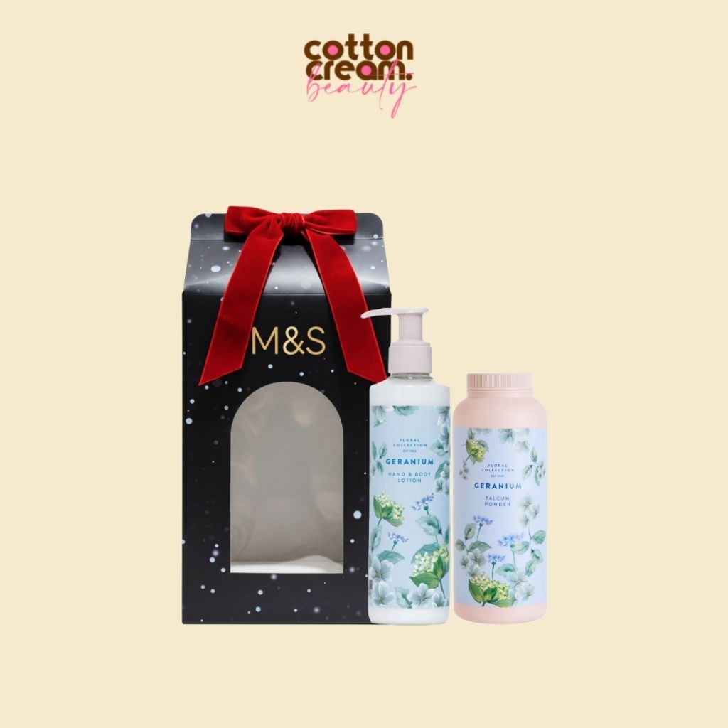 Marks & Spencer Geranium Gift Bag Christmas Collection 2