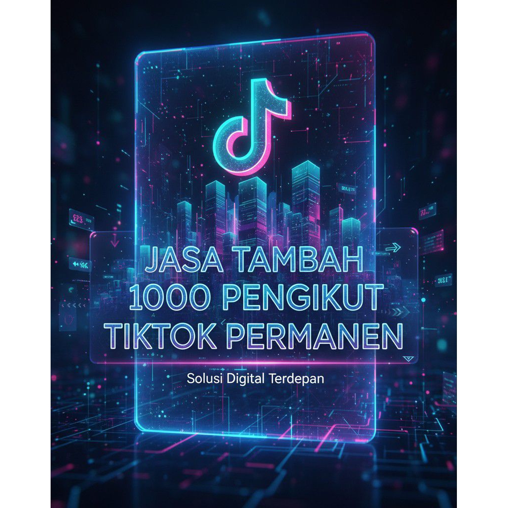 Jasa Tambah Pengikut Tiktok Permanen