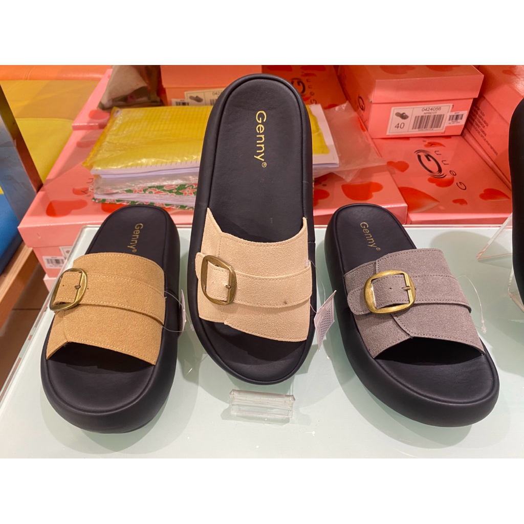 GENNY SANDAL WANITA MODEL GESPER SUPER EMPUK & RINGAN ORIGINAL BY MATAHARI (36-40)
