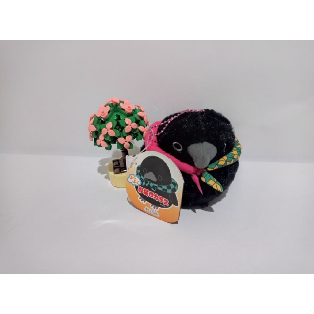 Demon Slayer KNY Delivery Crow Amufun keychain plush Tomioka Giyuu (+bonus)