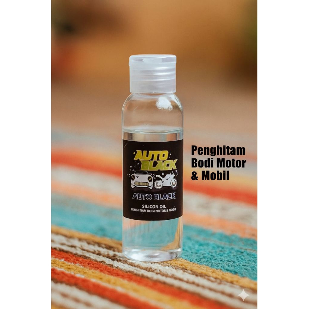 SILICON OIL PENGHITAM BODY MOTOR&MOBIL UKURAN 100ML