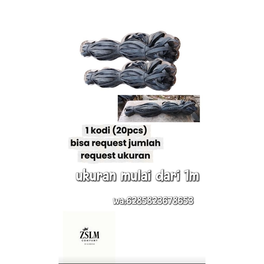 TALI KARET BAN BEKAS