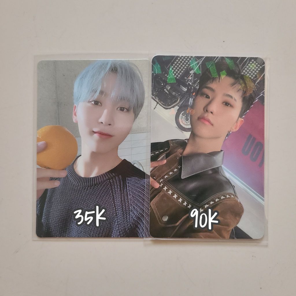 seventeen official photocard pc seungkwan jeruk attacca hoshi powerstation lucky draw LD round 2 r2 