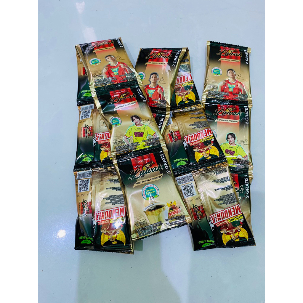 Luwak Kopi Hitam Mini Renceng isi 15saset