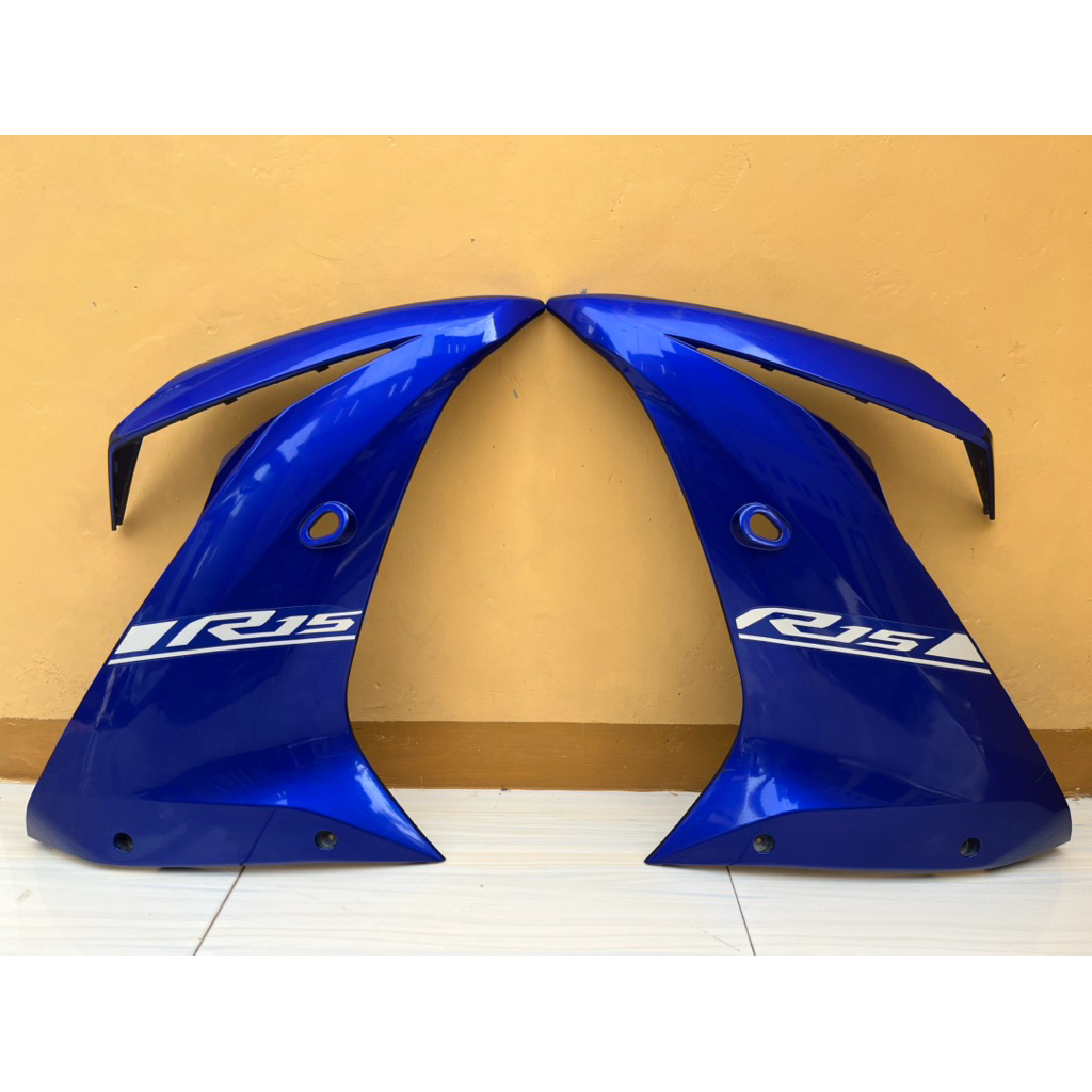 cover sayap fairing kanan kiri r15 vva v3 original second