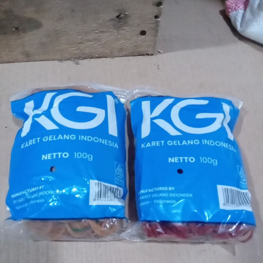 Karet Gelang Pentil Lubang Kecil 100gr