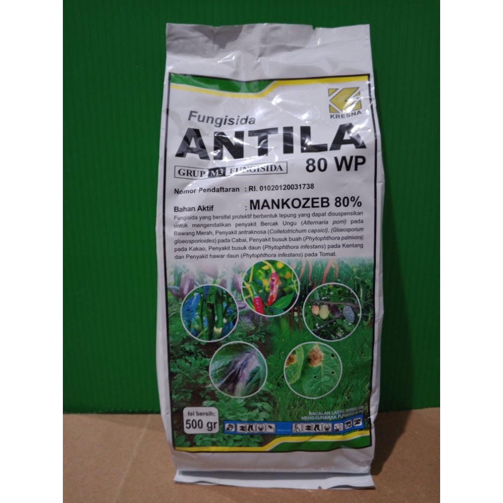 fungisida ANTILA 80WP kemasan 500gr dari KRESNA