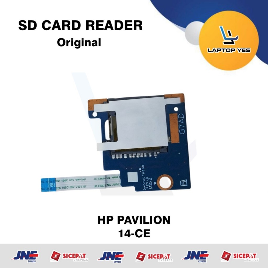 SD Card Reader Laptop Hp Pavilion 14-ce Original