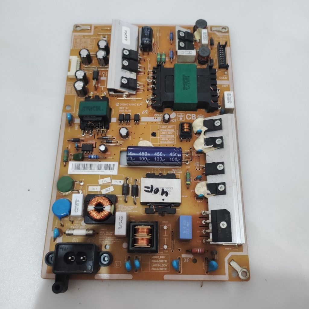 Psu Power Supply Tv Led Samsung UA40F5105 40F5105 40F