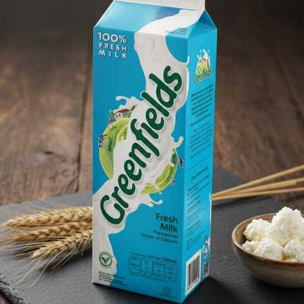 Susu Greenfields Fresh Milk 1 Liter