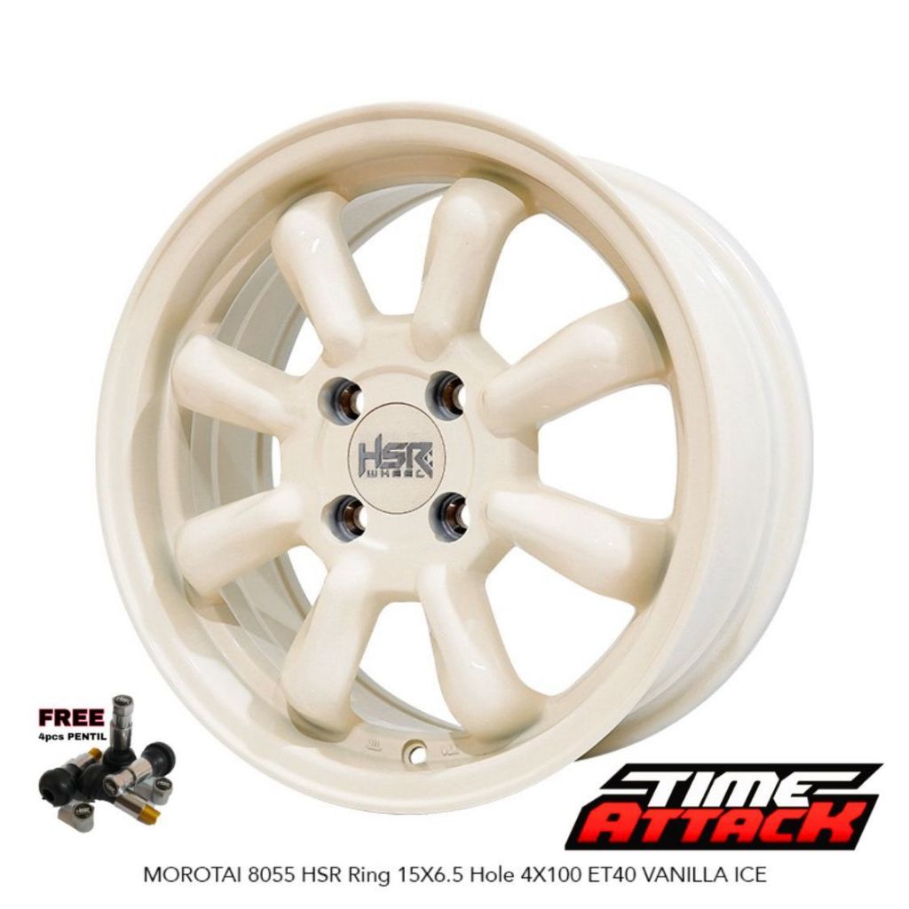 Velg Mobil Corolla Ring 15 HSR WHEEL Tipe Morotai Velg Hsr R15