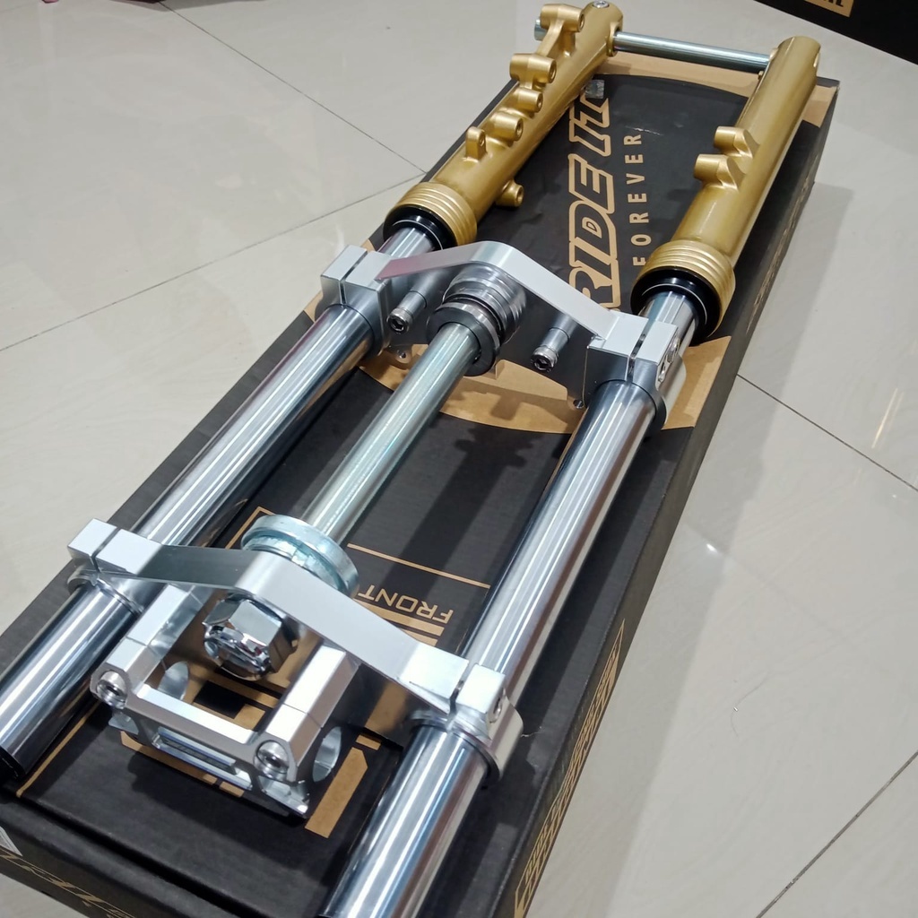 AS Bottom Shok Shock Shockbreaker Depan Ride It AS 33mm Ninja R RR