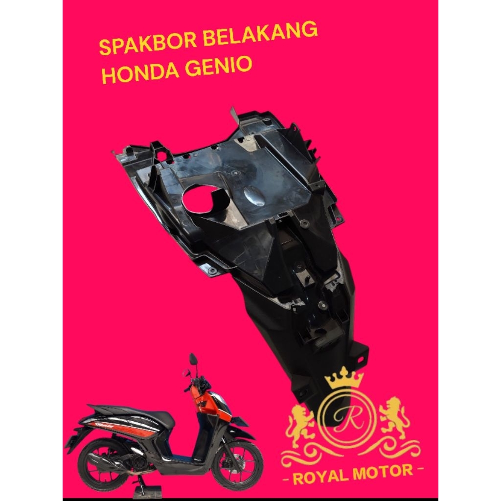 SPAKBOR BELAKANG HONDA GENIO
