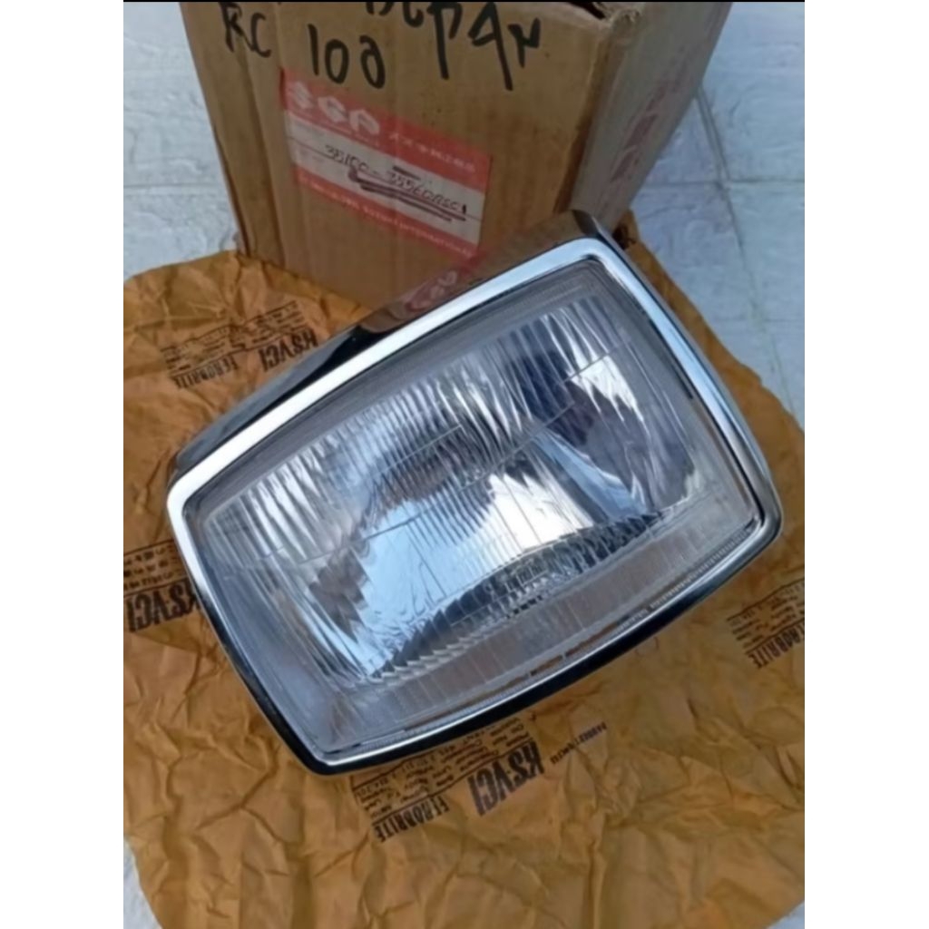 Reflektor Lampu Depan SUZUKI RC 100 ORI