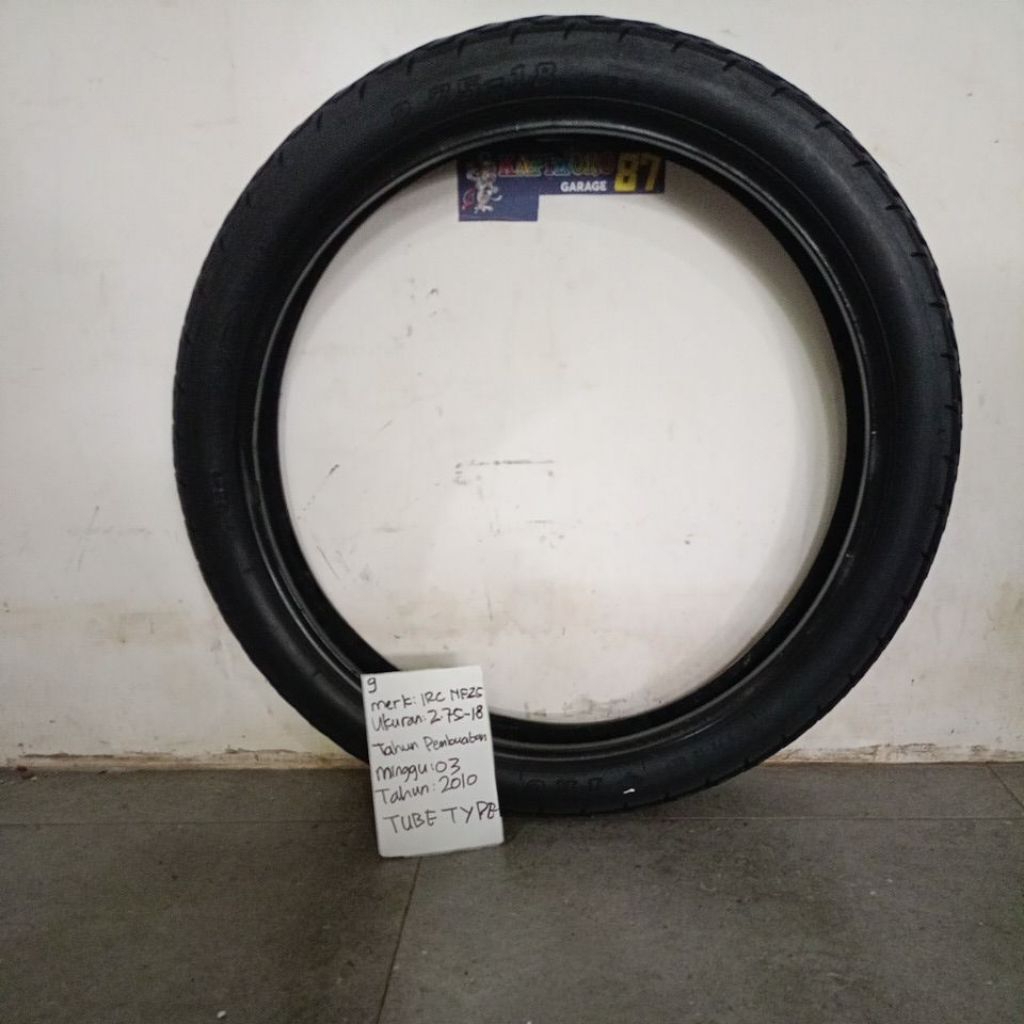 BAN BEKAS IRC NF25,,TUBE TYPE