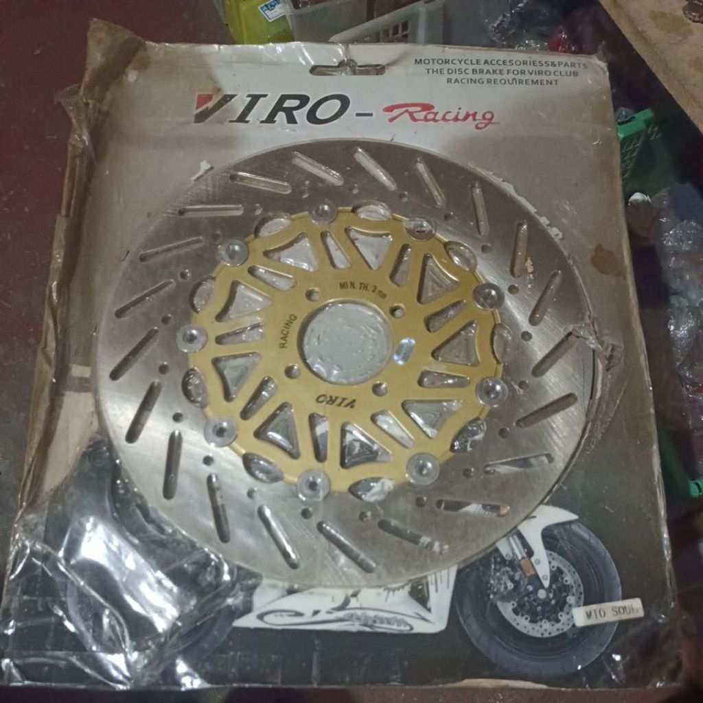 piringan cakram Mio soul variasi plus breket ukuran 300