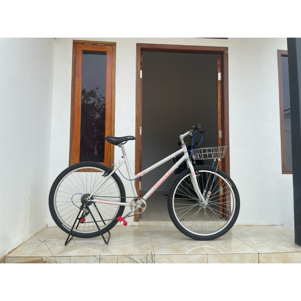 Sepeda Federal Lady murah original frame, baru selesai rakit