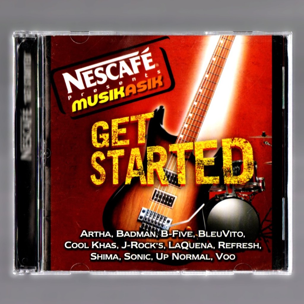 CD Kompilasi Indonesia - Nescafe Get Started // Debut J-Rock's // Voo // Shima - Tested