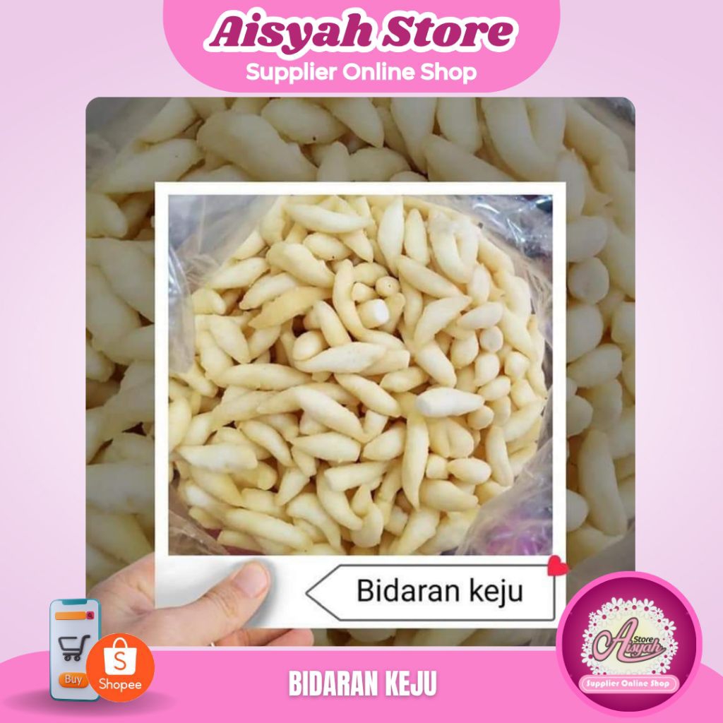 BIDARAN KEJU CEMILAN KILOAN