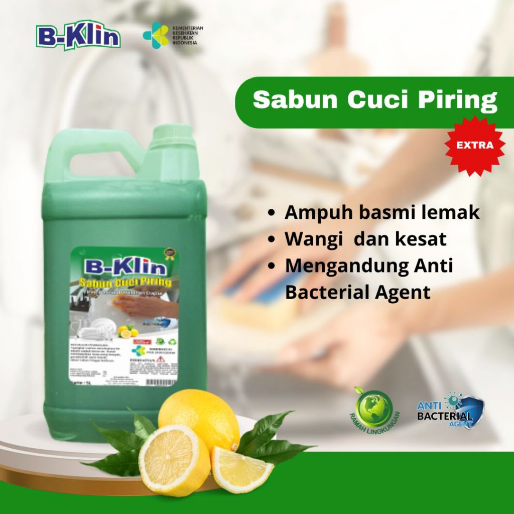 B-Klin Sabun Cuci Piring 450ml Hemat Bersih || Sabun Cuci Piring B-Klin 450ml Aroma Jeruk Lemon