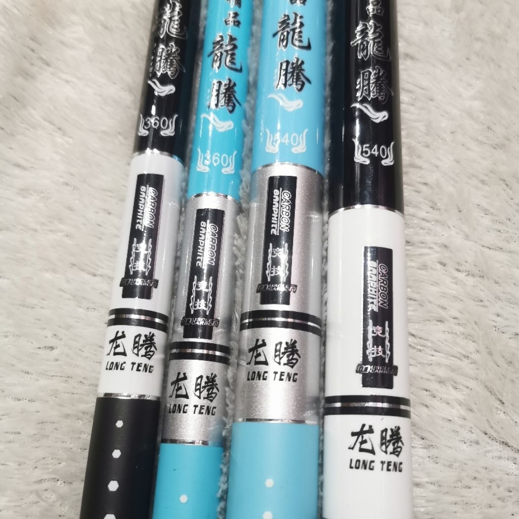 Joran Tegek Ros Pendek Longteng 360-540 carbon