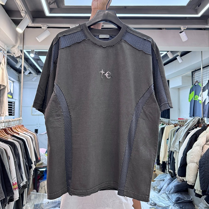 Thug Club Mesh Patchwork Tee