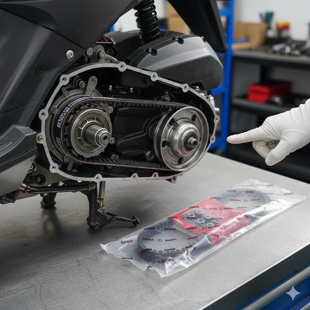 V-BELT AEROX LEXI 155 VAN BELT BANDO SCOOTER ORIGINAL